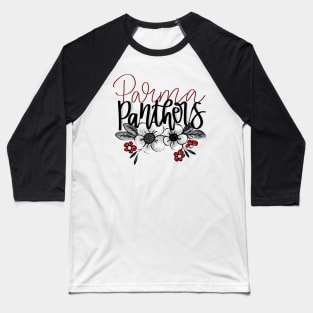 Parma Panthers Floral Baseball T-Shirt